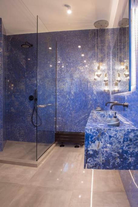 Luxury Acropolis View Apartment-Living Stone Black Pearl 아테네 외부 사진