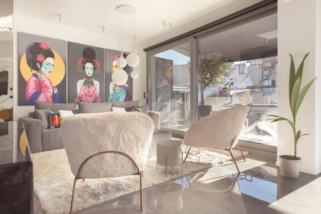 Luxury Acropolis View Apartment-Living Stone Black Pearl 아테네 외부 사진